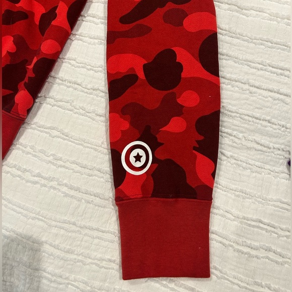 -SOLD- BAPE CAMO SHARK HOODIE - Picture 8 of 11